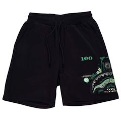 Sprayground Long Shorts With Money print black Ανδρικό Regular Fit - sg737179