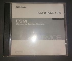 Service manual NISSAN MAXIMA A33 Γνήσιο