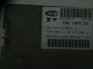 Εγκέφαλος κιτ FIAT SEICENTO-thumb-1