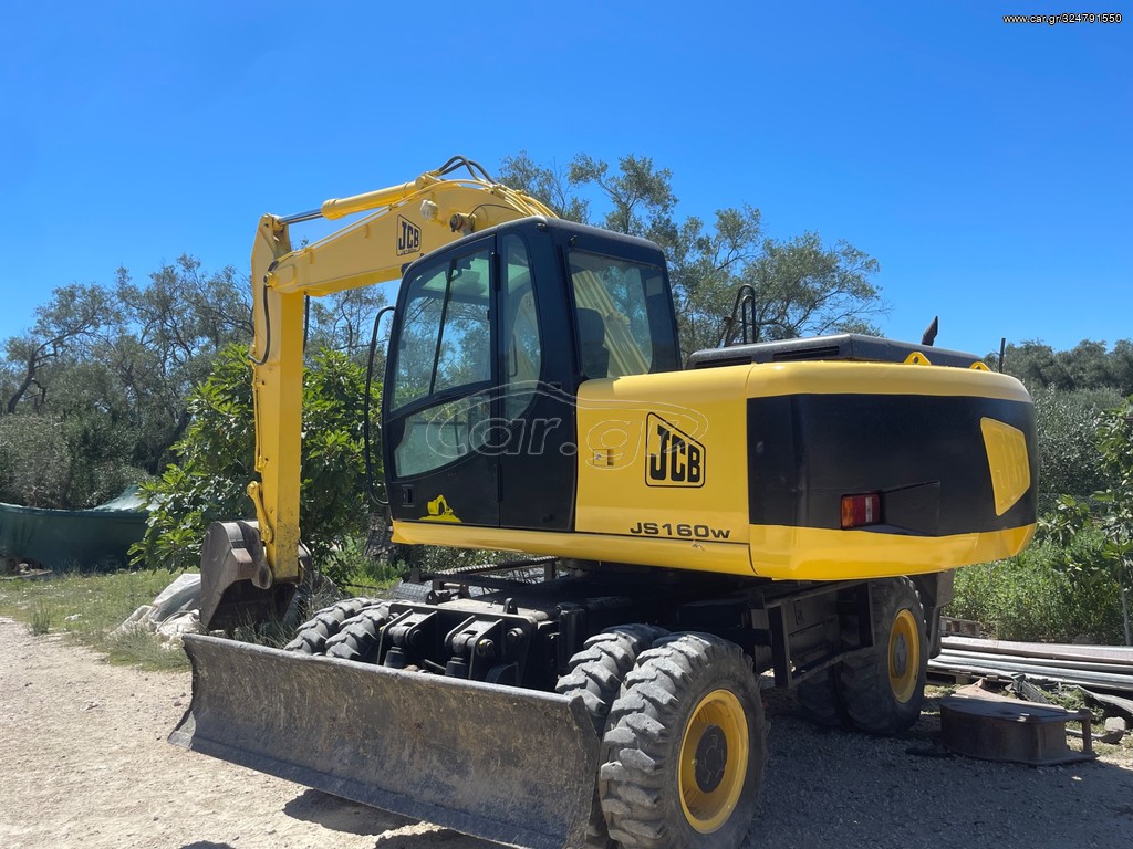 Εκσκαφέας Με Λάστιχα JCB 2000 Js160w