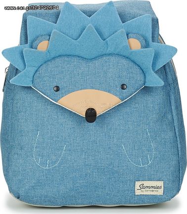 Samsonite 120318-7734 Happy Samies Hedgehog Harris, Σχολική Τσάντα, Ύφασμα, Σιέλ