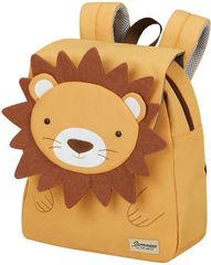 Samsonite 142431-9674 Happy Samies Lion Lester, Σχολική Τσάντα, Ύφασμα, Κίτρινο