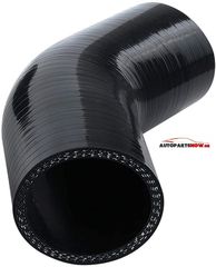 ΚΟΛΑΡΟ ΣΙΛΙΚΟΝΗΣ Φ63 / 45° (ΜΟΙΡΕΣ) ΜΑΥΡΟ-thumb-2