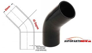 ΚΟΛΑΡΟ ΣΙΛΙΚΟΝΗΣ Φ63 / 45° (ΜΟΙΡΕΣ) ΜΑΥΡΟ-thumb-4
