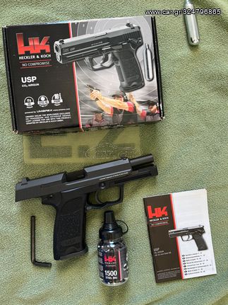 UMAREX H&K USP BLOWBACK 4.5mm bbs