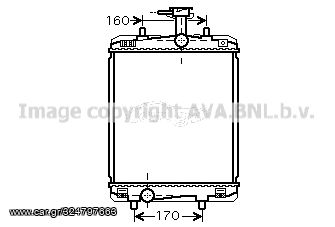 ΨΥΓΕΙΟ ΝΕΡΟΥ ΚΑΙΝΟΥΡΙΟ CITROEN C1 2005- (374X341X23) AVA TO2363 DENSO DRM21602 FRIGAIR 0103.3068 MAHLE CR998000P VALEO 735072 1330P4 1330T4 1333C4 1333C9 B000765180 1611668880 164000Q010