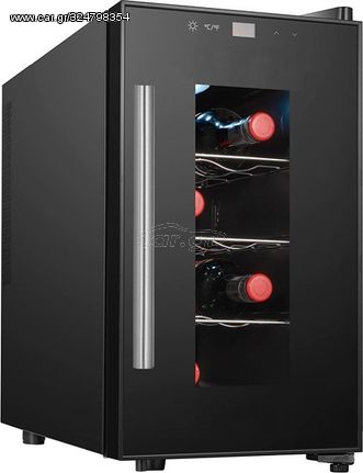 Profi Cook 1232 GLASS DOOR REFRIGERATOR 23L, BLACK