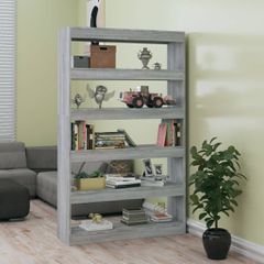 Βιβλιοθήκη/Διαχωριστικό Χώρου Γκρι Sonoma 100x30x166 εκ. 813639