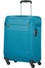 Samsonite 128830-0528 Citybeat Harbor Blue, Ύφασμα, Μικρή/Καμπίνας, Γαλάζιο