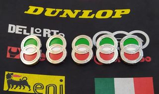 Σήμα στα χρώματα τις Ιταλίας για Gilera Runner/Gilera Nexus 50/125/180/200/250/500cc Καινούργιο γνήσιο