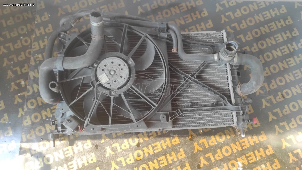 ΨΥΓΕΙΟ ΝΕΡΟΥ & ΒΕΝΤΙΛΑΤΕΡ / OPEL ASTRA H GTC 1.6 16V / ΚΩΔ.13205947 MOD 04-10''