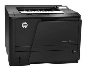 HP used Printer M401DNE, laser, mono, low toner