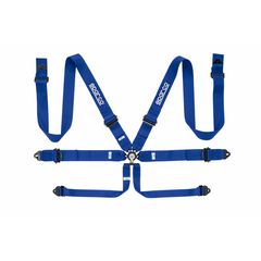 Sparco 04818RAL FIA, Hans  Ζώνη ασφαλείας 6  σημείων αγωνιστικού τύπου με quick release με κεντρικό κλείδωμα  