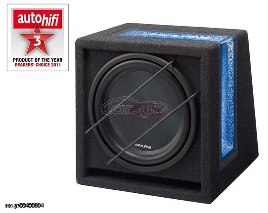 Alpine SBG-844BR Ready to use Bass Reflex Subwoofer