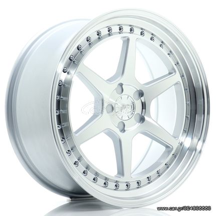 JR Wheels JR43 19x8,5 ET15-35 5H BLANK Silver w/Machined Face
