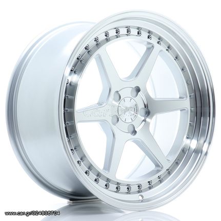 JR Wheels JR43 19x9,5 ET15-35 5H BLANK Silver w/Machined Face
