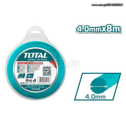 Μεσινέζα Στρόγγυλη TOTAL 4.0mm - 8m ( TRL4008 )