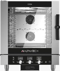 !!!Ρωτήστε μας για τιμή!!!Ηλεκτρικός Κυκλοθερμικός Φούρνος με Touch Control Alphatech 7 θέσεων Ιταλίας