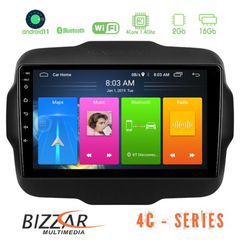 Bizzar Jeep Renegade 2015-2019 4core Android11 2+16GB Navigation Multimedia Tablet 9″