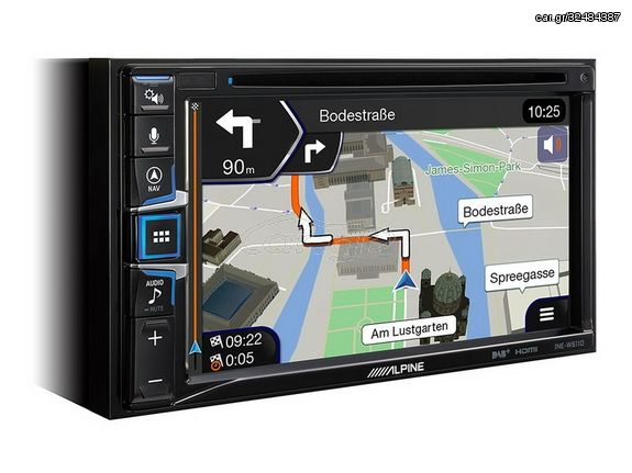 Alpine INE-W611D 6.5-inch Touch Screen, built-in Navigation, DAB+, HDMI, CD/DVD Player and Apple Car