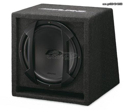 Alpine SBE-1244BR Ready to use Bass Reflex Subwoofer (4Ohm)