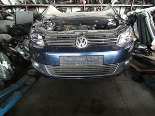 VW TOURAN ΦΥΣΙΚΟ ΑΕΡΙΟ ΤΟΥ 2015 ΜΟΥΡΗ ΚΟΜΠΛΕ ΜΕ ΚΙΝΗΤΗΡΑ 1.4L CDGA ΚΑΙ ΣΑΣΜΑΝ DSG 7S QQT -thumb-1