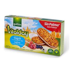 Μπισκότα Gullón Vitalday Sandwich Φρούτα του Δάσους Yogur (220 g)