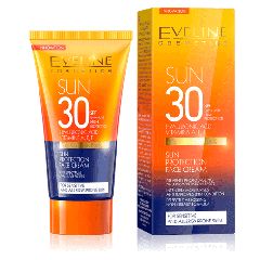 Eveline Sun Care Αντηλιακή Κρέμα Προσώπου Με Υαλουρονικό  SFP 30 - 50ml
