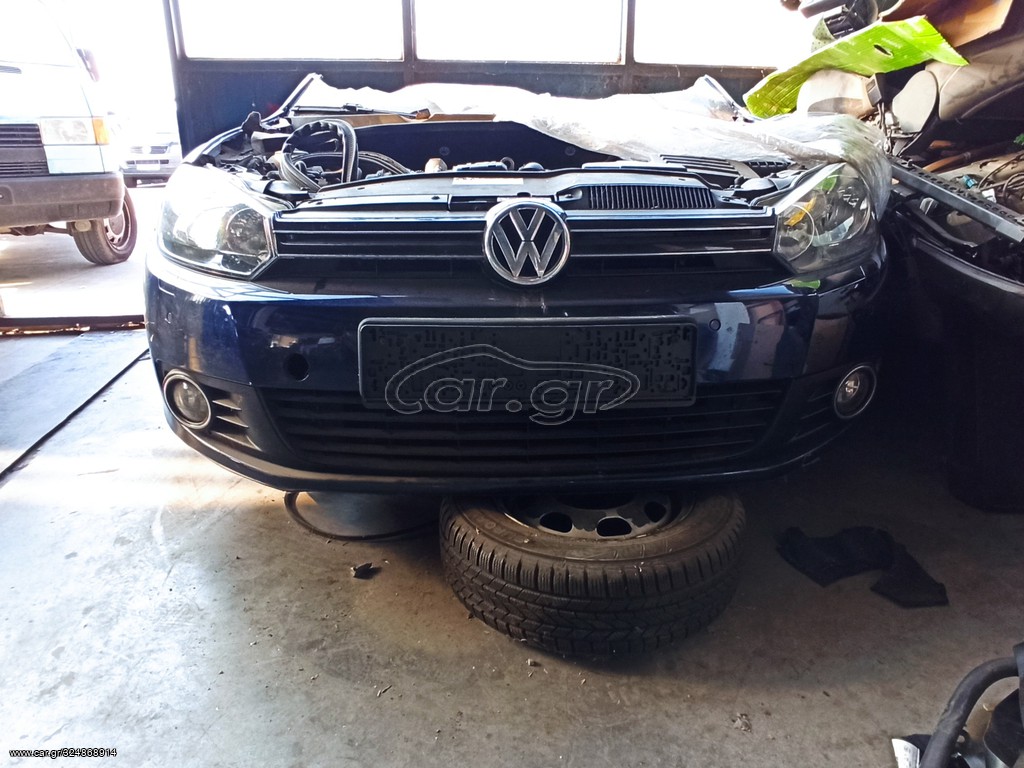 VW GOLF 6 ΤΟΥ 2010 ΜΟΥΡΗ ΚΟΜΠΛΕ ΜΕ ΚΙΝΗΤΗΡΑ CBZB ΚΑΙ ΣΑΣΜΑΝ LHY