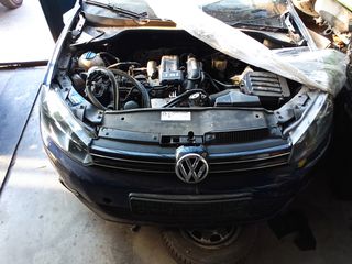 VW GOLF 6 ΤΟΥ 2010 ΜΟΥΡΗ ΚΟΜΠΛΕ ΜΕ ΚΙΝΗΤΗΡΑ CBZB ΚΑΙ ΣΑΣΜΑΝ LHY-thumb-2