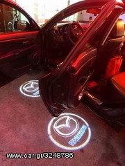 3D Car Led Logo Light Door Light 7WX2 .. ΛΟΓΟΤΥΠΟ  Η ΜΑΡΚΑ ΤΟΥ ΑΥΤΟΚΙΝΗΤΟΥ .