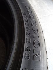 2 TMX 255/45/20 PIRELLI SCORPION ZERO-thumb-4