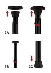Ouch! Dance Pole - Black-thumb-4