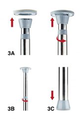 Ouch! Dance Pole - Silver-thumb-4