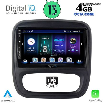 DIGITAL IQ BXD 6499_CPA (9inc) MULTIMEDIA TABLET OEM OPEL VIVARO – RENAULT TRAFIC – FIAT TALENDO – NISSAN NV 300 mod. 2014>