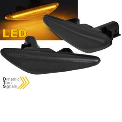 Πλαϊνά Φλας Φτερού Για  Mazda 6 Atenza GH 08-12, RX-8 09-12, 5 Premacy CW 10-13,  MX5 ND 15+ Led Dynamic Φιμέ 2 Τεμάχια