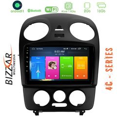 Bizzar VW Beetle 4core Android11 2+16GB Navigation Multimedia Tablet 9″