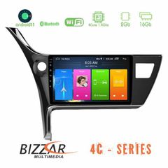 Bizzar Toyota Corolla 2017-2018 4core Android11 2+16GB Navigation Multimedia Tablet 10″