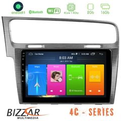 Bizzar VW GOLF 7 4core Android11 2+16GB Navigation Multimedia Tablet 10″