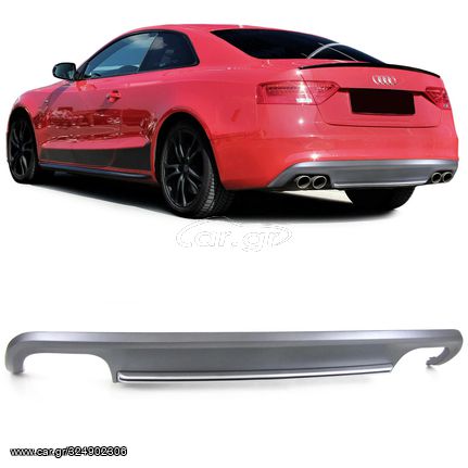 Diffuser Πίσω Audi A5 8T 11-17 υλικό Πλαστικό -Ποιότητα & Εφαρμογή εφάμιλλη του εργοστασιακού