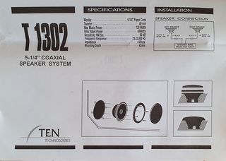 Ηχεία PC Series T-1302 5-1/4''-thumb-4