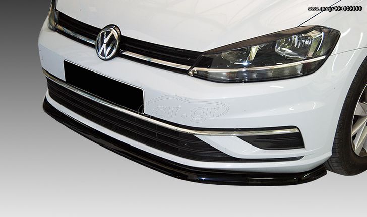 Εμπρός Σπλίτερ Volkswagen Golf Mk7 Facelift (2016-2019) άριστης ποιότητας made in Greece μαύρο γυαλιστερό 139€