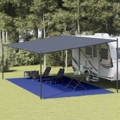 vidaXL Χαλί Σκηνής Μπλε 400 x 600 εκ. από HDPE