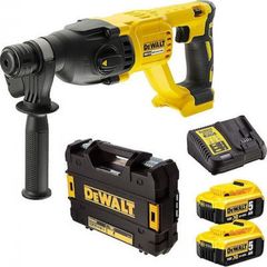 DEWALT DCH133P2 ΕΠΑΝΑΦΟΡΤΙΖΟΜΕΝΟ ΔΡΑΠΑΝΟ SDSPLUS LI-ION 2 X 18V 5.0AH