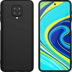 Xiaomi Redmi Note 9S/Note 9 Pro/Note 9 Pro Max Silicone Back Cover - Black - AP55606