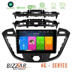 Bizzar Ford Transit Custom/Tourneo Custom 4core Android11 2+16GB Navigation Multimedia Tablet 9″