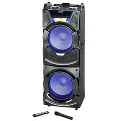 Akai DJ-S5H Bluetooth karaoke party speaker με μίκτη, διπλό Bluetooth, LED, 2 USB, 2 SD, 2 Aux-In και ασύρματο μικρόφωνο – 400 W-GENERAL-TRADE-TSELLOS-22