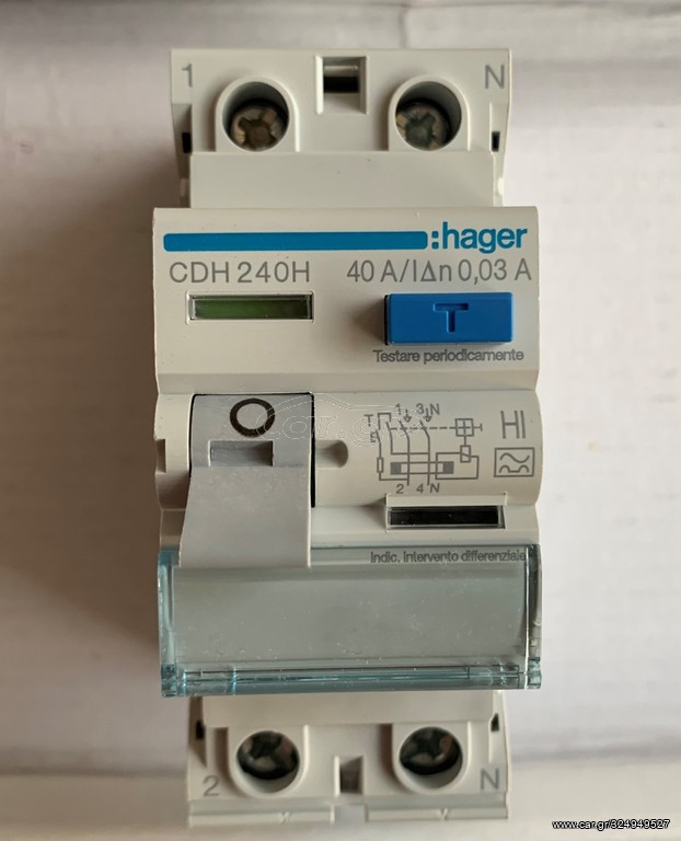 ρελέ διαρροής,HAGER