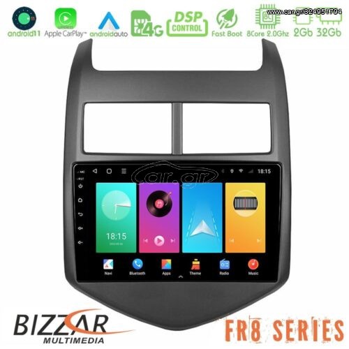 Bizzar Chevrolet Aveo 2011-2017 8core Android11 2+32GB Navigation Multimedia Tablet 9″