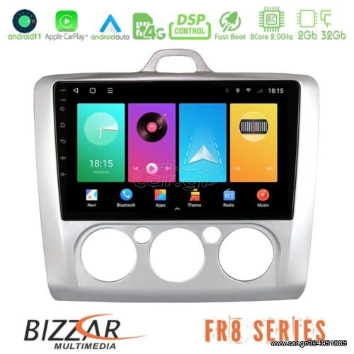 Bizzar Ford Focus Manual AC 8core Android11 2+32GB Navigation Multimedia